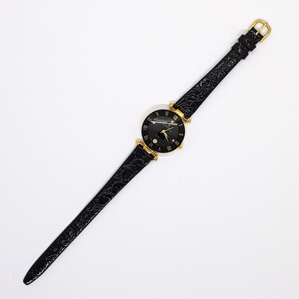 Damen Armbanduhr, schwarz